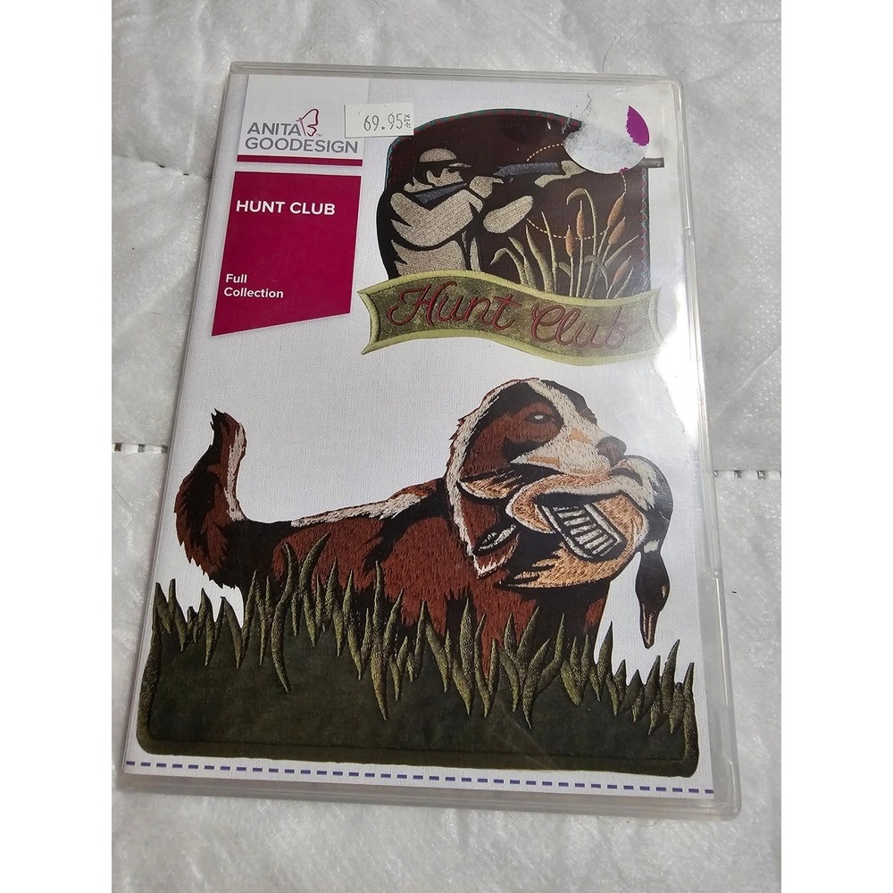 Anita Goodesign Hunt Club Full Collection Embroidery Designs‎ CD Hunting